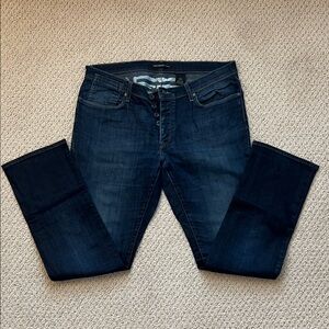 John Varvatos Dark Blue Denim Jeans